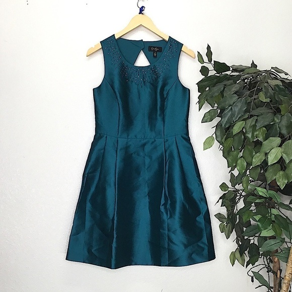 Jessica Simpson Aqua Formal Dress - Picture 1 of 6